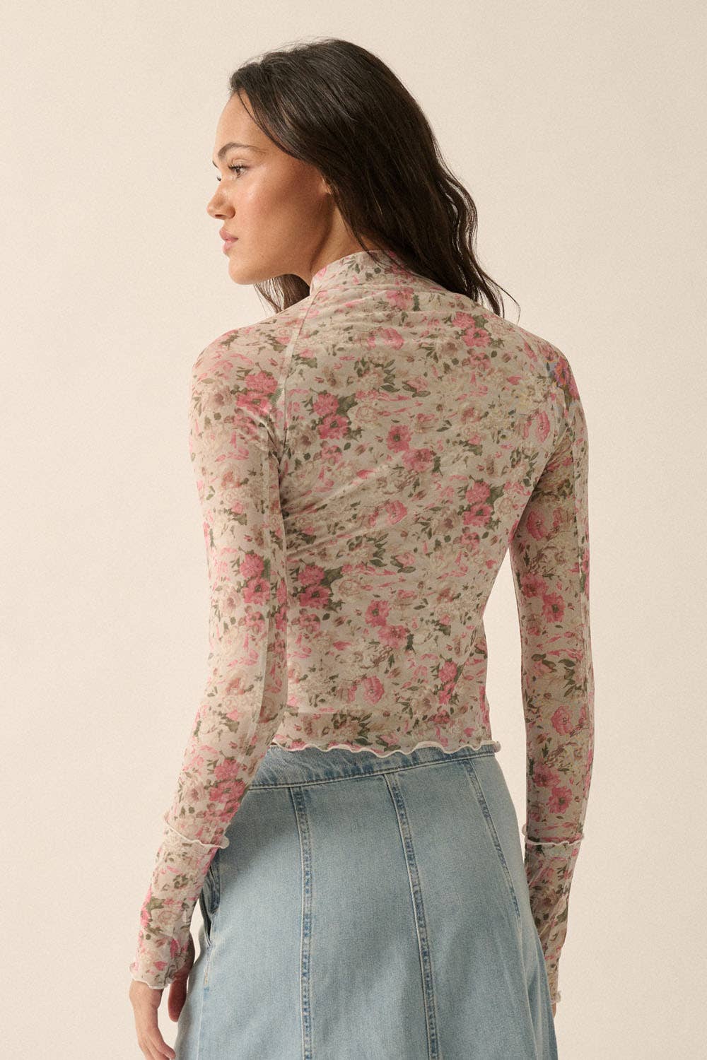 Addison Pink Floral Top